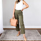 ⏳ Limited time 50% off! 💥Stretch Twill Cropped Wide Leg Pants | High Waist + Stretch Twill（The more you buy, the higher the discount）