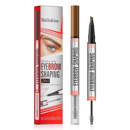 ❣️LAST DAY - BUY 1 GET 1 FREE❣️2-in-1 Brow Pen and Sealing Brow Gel for Real Fuller Eyebrows🥳Free shipping