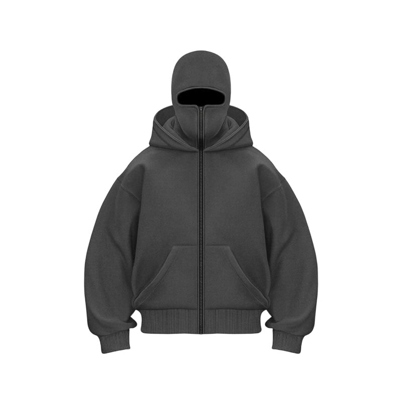🎁 Heiße Aktion: 50 % Rabatt 🔥 Ninja Zip-Up Hoodie für Herren & Damen – Rundumschutz