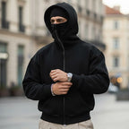 🎁 Heiße Aktion: 50 % Rabatt 🔥 Ninja Zip-Up Hoodie für Herren & Damen – Rundumschutz