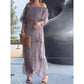 💕Limited Time 50% Off💕Elegant Chiffon Cake Long Dress