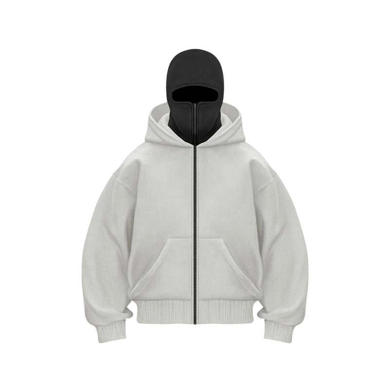 🎁 Heiße Aktion: 50 % Rabatt 🔥 Ninja Zip-Up Hoodie für Herren & Damen – Rundumschutz