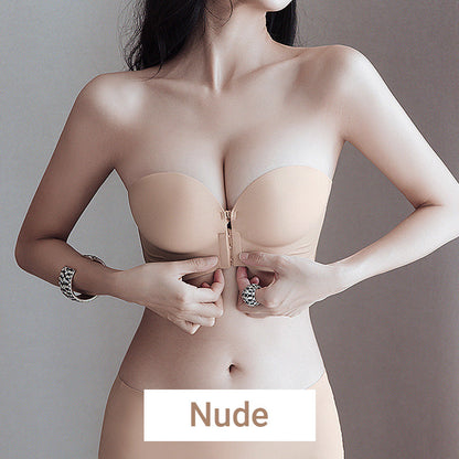 🥰Hot Sale Limitierte Zeit Super Rabatt👙Women's Non-Slip Front Closure Strapless Bra