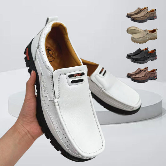 🔥Limited Sale 50% OFF🔥Men's Durable Slip-On PU Leather Loafers