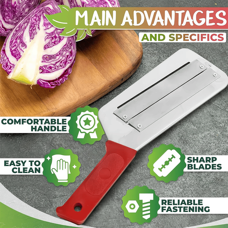 🍳Stainless Steel Shredder Knife - Save your cooking time and energy! ⏳
