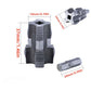 🔥Hot Sale 50%🔥Electric Drill Compatible PVC Pipe Threader Kit with Various Die Sizes