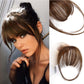 🎀Last Day 50% OFF🎀Clip In Bangs 100% Human Hair Extensions Air Bangs