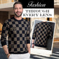 ❄️Winter Specials❄️Men‘s Plaid Printed Half High Neck Thickened Pullover Sweater