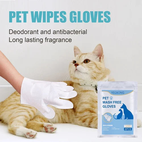💖Limited Sale 50% OFF💖 Pet Clean Wash Free Gloves