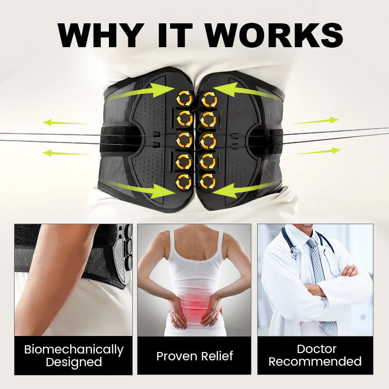Only £12.99 Last Day Promotion!🎁🔥Adjustable Lumbar Support Belt