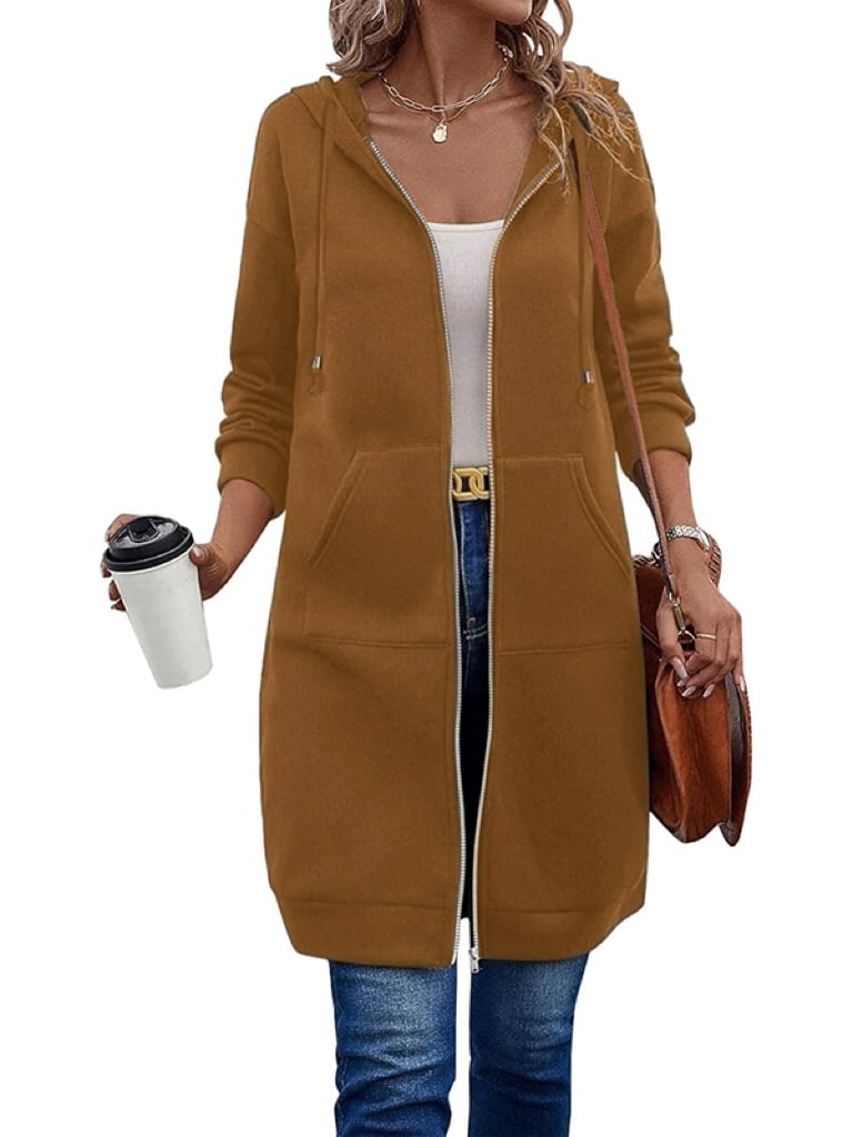 🥳Last Day Sale 49% Off🔥Women Casual Zip up Fleece Hoodies