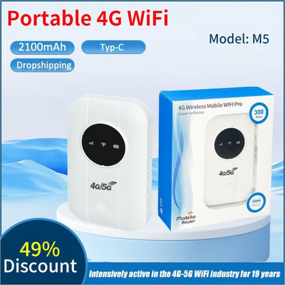 💥Hot Sale 50% OFF📶Portable 4G/5G WiFi Router Set