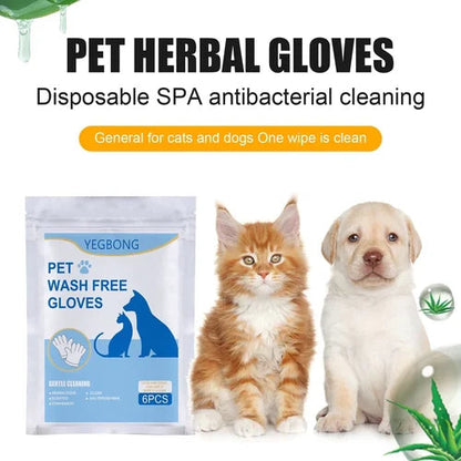 💖Limited Sale 50% OFF💖 Pet Clean Wash Free Gloves