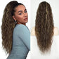 💜 LAST DAY PROMOTION - 50%OFF💜18 Inch Curly Wavy Frizzy Hair Extension with Ponytail✈️ free shipping