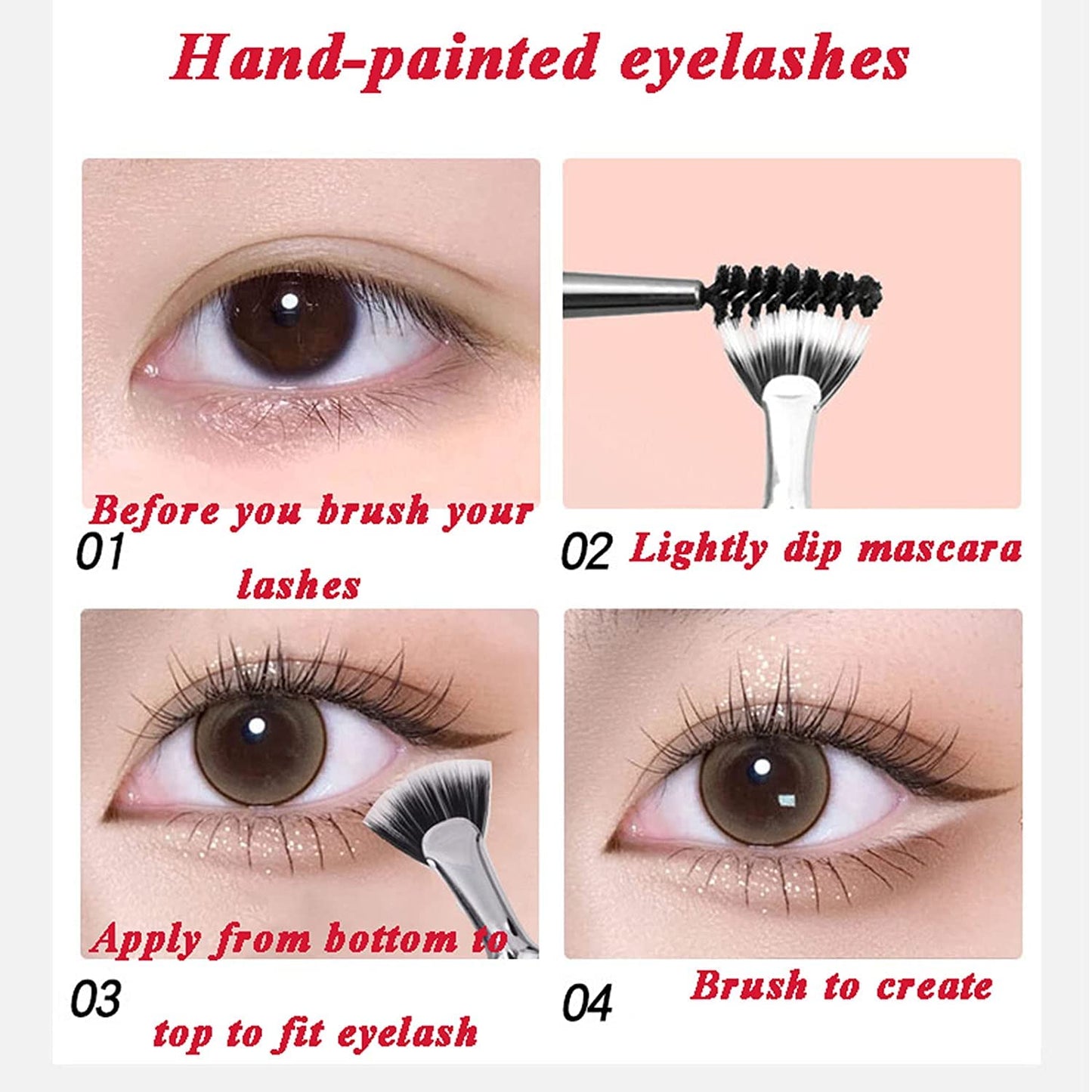 😍Buy 1 Get 1 Free😍Foldable Curled Eyelash Brush