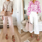 ⏳ Limited time 50% off! 💥Stretch Twill Cropped Wide Leg Pants | High Waist + Stretch Twill（The more you buy, the higher the discount）