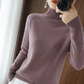 🎅Early Xmas Sales - 50% OFF🎄Women's Solid Turtleneck Knit Sweater