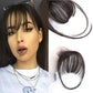 🎀Last Day 50% OFF🎀Clip In Bangs 100% Human Hair Extensions Air Bangs