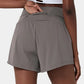 💖LAST DAY SALE 50% OFF💖High Waisted 2-in-1 Yoga Shorts & Side Pockets
