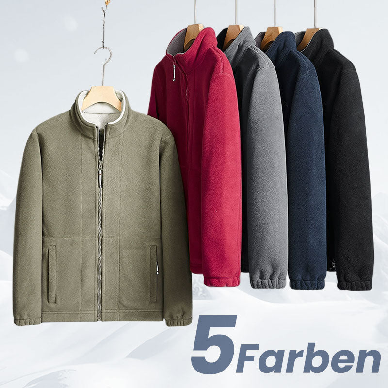 💜 LETZTER TAG DER AKTION – 50 % RABATT 💜- Herrenjacke mit doppelseitigem Fleece