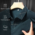 LETZTER TAG AKTION - 58% RABATT🏆Herren Fake Zweiteiler mit Revers Langarm Oberteile