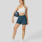 💖LAST DAY SALE 50% OFF💖High Waisted 2-in-1 Yoga Shorts & Side Pockets