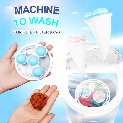 🔥LAST DAY PROMOTION - 50%OFF🔥 Washing Machine Hair Filter Mesh Bags