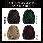 🔥Heißer Verkauf 54% OFF 🔥 Herren kariert gedruckt Mock Neck Verdickter Pullover Pullover