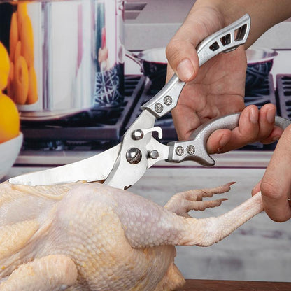 (✂🥩 HOT SALE NOW-50% OFF) -Heavy Duty Stainless Steel Bone-Cut Scissors