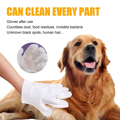 💖Limited Sale 50% OFF💖 Pet Clean Wash Free Gloves