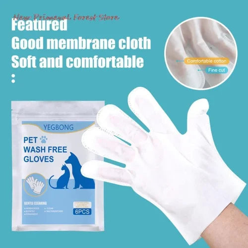 💖Limited Sale 50% OFF💖 Pet Clean Wash Free Gloves