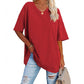 🌷2025 Hot Sale-49% Off🌷Ladies V-Neck T-Shirt