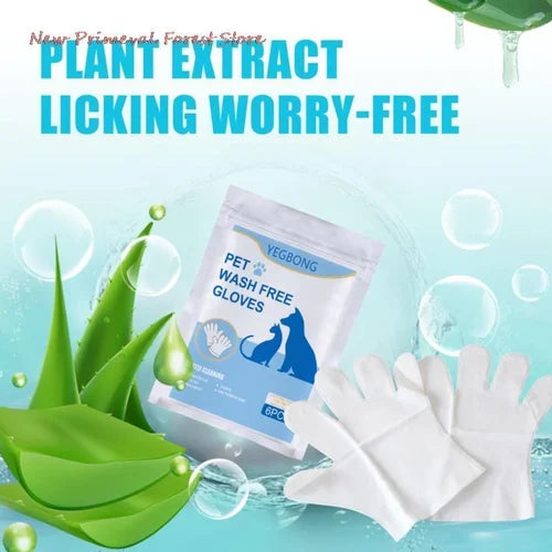 💖Limited Sale 50% OFF💖 Pet Clean Wash Free Gloves