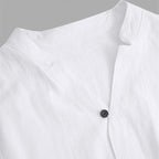 🎉BIG SALE🎉Men's Trendy Cotton Linen Top & Pants Two-Piece Set