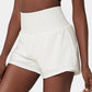 💖LAST DAY SALE 50% OFF💖High Waisted 2-in-1 Yoga Shorts & Side Pockets