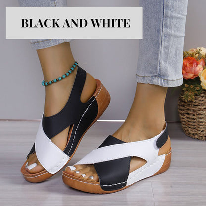 🔥Last Day Promotion 50%OFF 🏖️- Ultra-Comfortable Orthopaedic Sandals with Slanted Heel