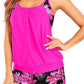 🌈Vacation Sale 49% OFF 🌈Flattering Two-Piece Tankini Swimsuit