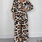 💖LAST DAY SALE 50% OFF💖Leopard print V-neck jumpsuit