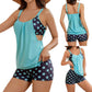 🏖️ Hot Summer 50% OFF👙Women's Polka Dot Two Piece Swimsuit