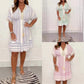 💖LAST DAY SALE 50% OFF💖Ethnic Style Casual printed V-neck dress