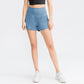 💖LAST DAY SALE 50% OFF💖High Waisted 2-in-1 Yoga Shorts & Side Pockets