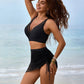 🏝️💖LAST DAY SALE 50% OFF💖👙Slimming Mesh Sheer Sarong Wraps Tummy Control Swimsuit