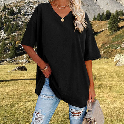 🌷2025 Hot Sale-49% Off🌷Ladies V-Neck T-Shirt
