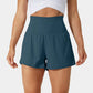 💖LAST DAY SALE 50% OFF💖High Waisted 2-in-1 Yoga Shorts & Side Pockets