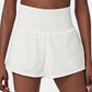 💖LAST DAY SALE 50% OFF💖High Waisted 2-in-1 Yoga Shorts & Side Pockets