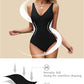 💃2025 new illusionswimsuit, Slim waist, Plunge-Neck, Tummy Control