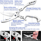(✂🥩 HOT SALE NOW-50% OFF) -Heavy Duty Stainless Steel Bone-Cut Scissors