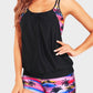 🌈Vacation Sale 49% OFF 🌈Flattering Two-Piece Tankini Swimsuit