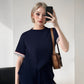 💖Limited Sale 50% OFF💖Women's Striped T-Shirt & Wide-Leg Joggers Set