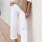 ⏳ Limited time 50% off! 💥Stretch Twill Cropped Wide Leg Pants | High Waist + Stretch Twill（The more you buy, the higher the discount）